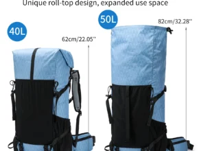 최저가만 선정 2025&nbsp;요즘 sns에서 난리난 40리터 ‌ 초경량 하이킹 배낭 트레킹 캠핑 및 체육관용 조절 가능한 롤탑 배낭 – 방수 트레일 데이팩 1160g&nbsp; 리뷰 최다로 엄선된 최고의 제품을 소개합니다.