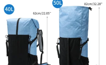 최저가만 선정 2025 요즘 sns에서 난리난 40리터 ‌ 초경량 하이킹 배낭 트레킹 캠핑 및 체육관용 조절 가능한 롤탑 배낭 – 방수 트레일 데이팩 1160g  리뷰 최다로 엄선된 최고의 제품을 소개합니다.