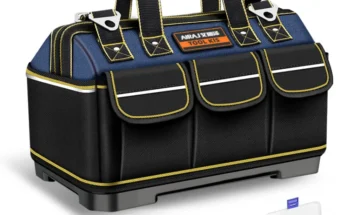 BEST특가전 2025 요즘 sns에서 난리난 AIRAJ 다기능 도구 가방 1680D 옥스포드 천 전기 가방 방수 및 내마모성 대용량 저장 가방  리뷰 최다로 엄선된 최고의 제품을 소개합니다.