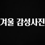 일단 무조건 저장하기 겨울 감성사진 실시간 리뷰입니다