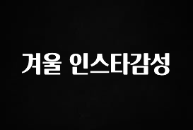 당장 친구에게 알려야 할 겨울 인스타감성 관심이 뜨겁습니다