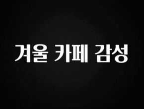 이번 달 겨울 카페 감성 꼭 확인해보세요