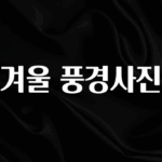 혹시 찾고계셨나요? 겨울 풍경사진 한 번에 알려드립니다