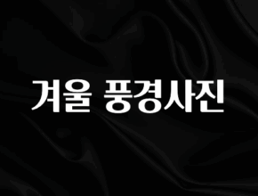 혹시 찾고계셨나요? 겨울 풍경사진 한 번에 알려드립니다