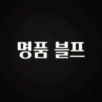 빠르게 확인 하세요! 명품 블프 아주 좋은 정보입니다