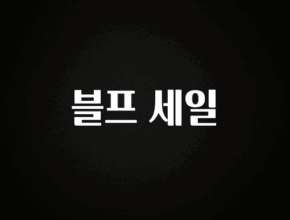 방금 전달받은 블프 세일 알려드립니다