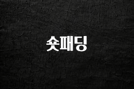 sns소식 숏패딩 군말없이 소개합니다