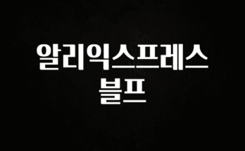 모두가 찾는 알리익스프레스 블프 전해드립니다