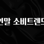 핫 소식 연말 소비트렌드 요약정리