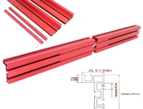인플루언서가 공개한 2025&nbsp;요즘 sns에서 난리난 1 세트 80cm 연결 스트립이있는 접합 울타리 라우터 테이블 울타리 알루미늄 멀티 T-트랙 테이블 톱 프로파일 울타리 목공&nbsp; 리뷰 최다로 엄선된 최고의 제품을 소개합니다.